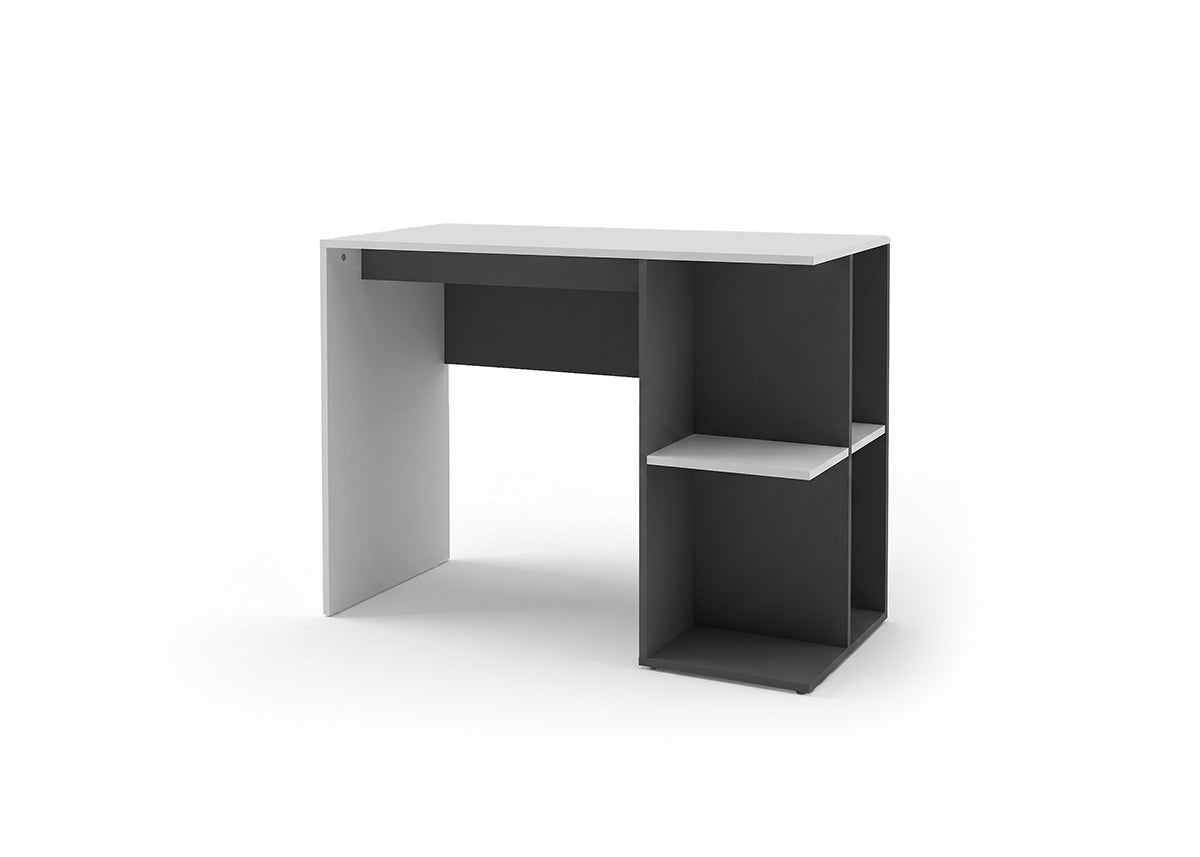 Mesa de escritório dn, branco 100x76cm