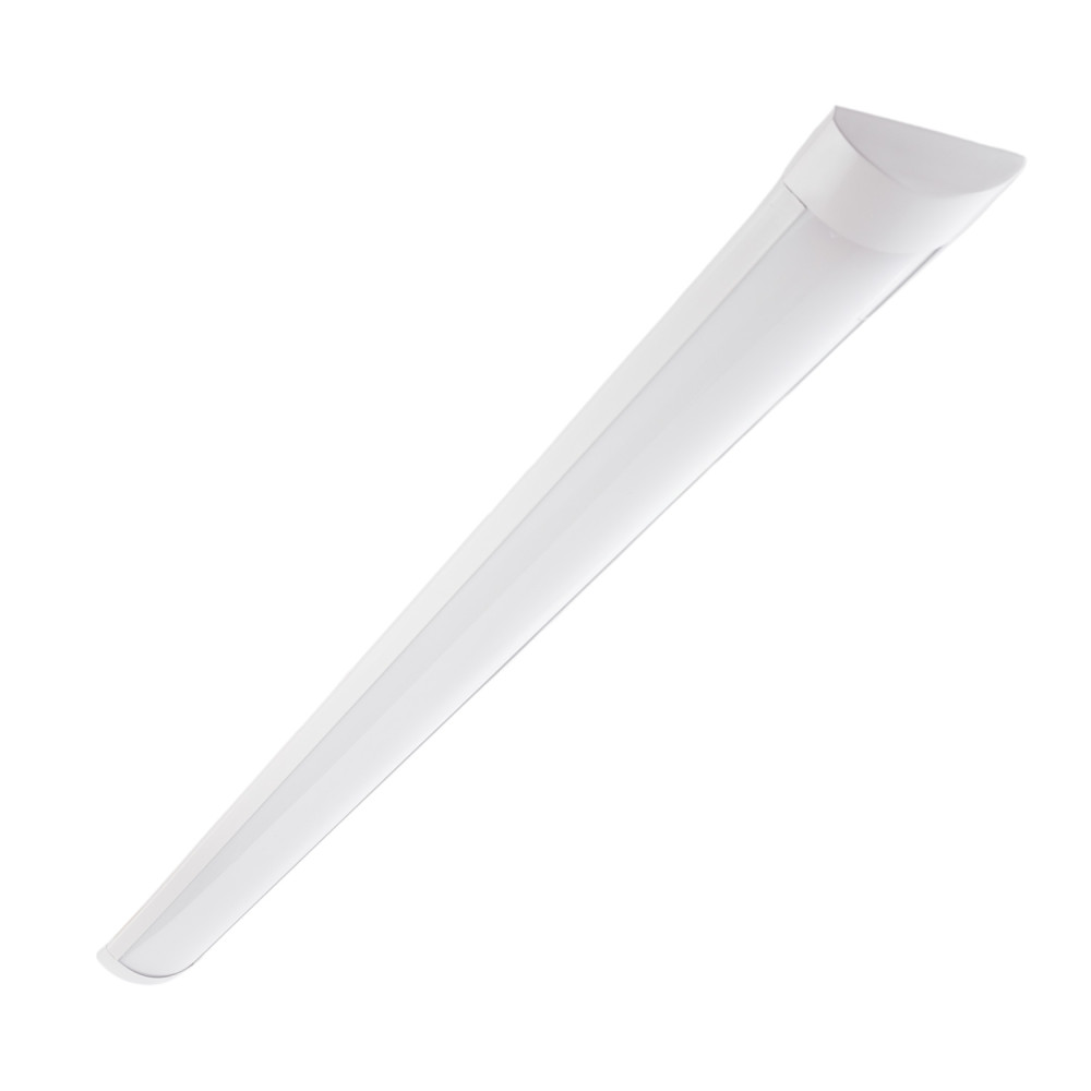 Luminária linear de superfície LED 40w 120lm/w 4800lm cct (tom de luz