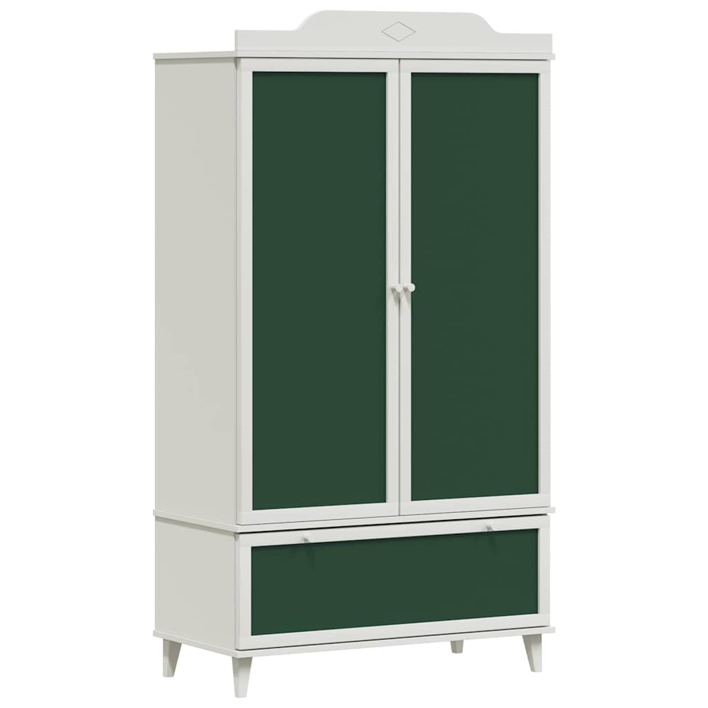 Armario rectangular con cajón y puerta pizarra para habitación