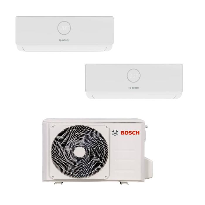 Climatizador bi split Bosch 4,2 kw + 2 unidades reversíveis 2600w r32