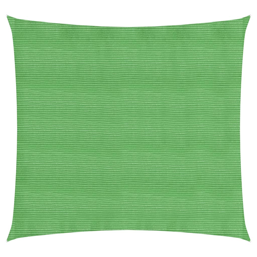 Vela de sombra de 160 g/m² verde claro 4