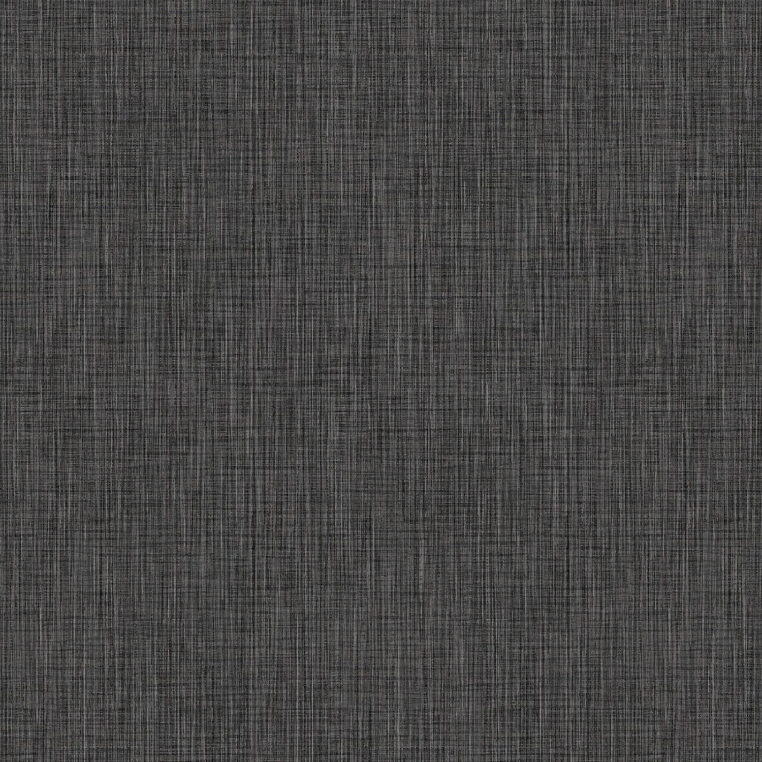 Zambaiti papel de parede textura de linho preto - 106 cm x 10 m - 662472