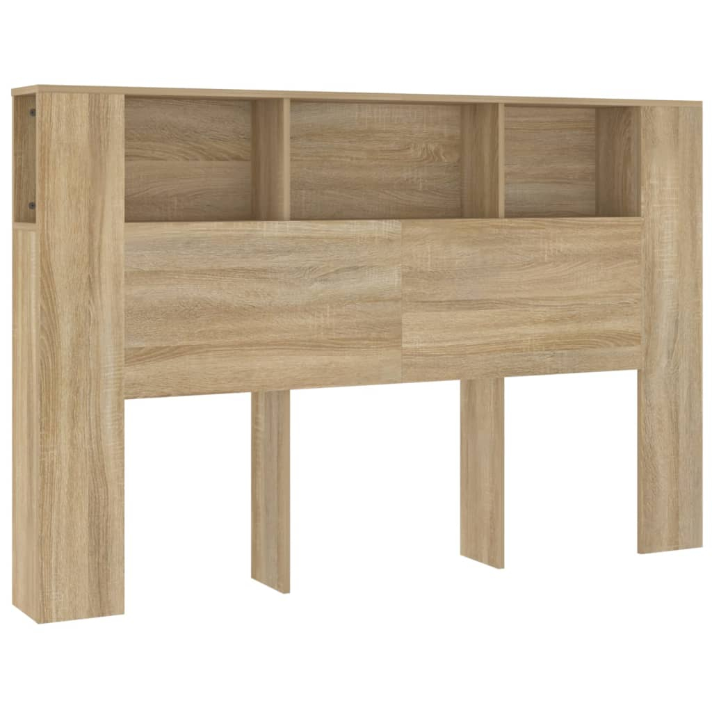 vidaXL mueble cabecero color roble sonoma 160x18,5x104,5 cm