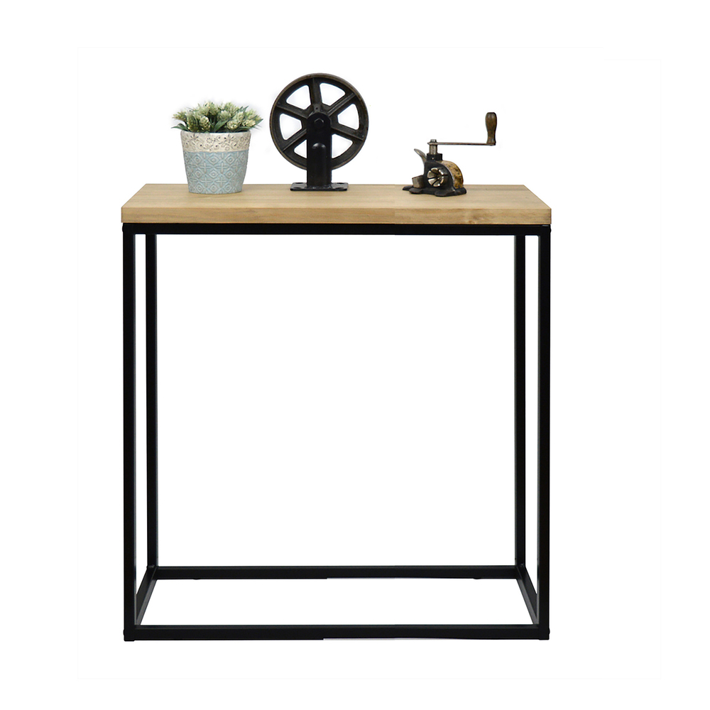Consola icub 35x70x82 cm. 30mm. Preto