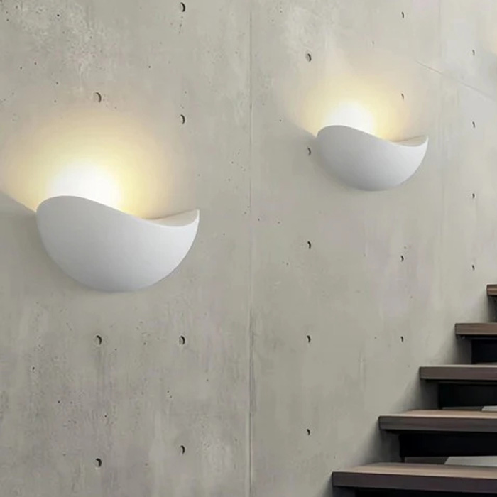 Luminária de parede duplo 5 w 3000 k branco