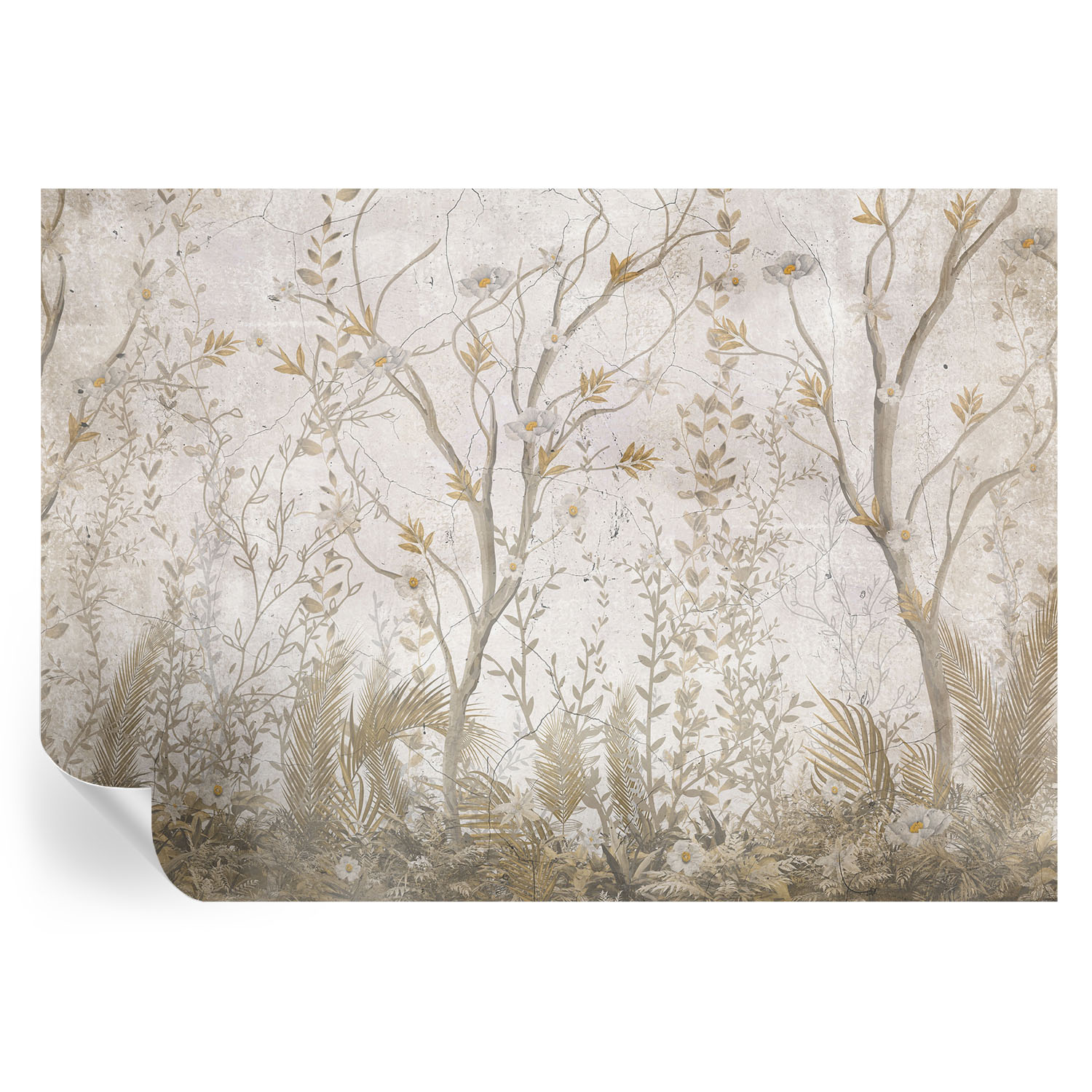 Papel de parede adesivo um recanto da floresta 208x146 tulup