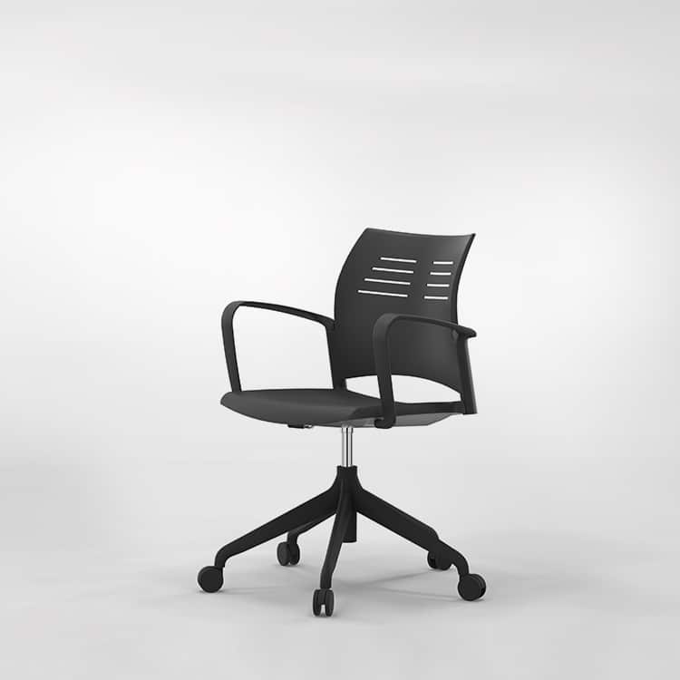 Actiu spacio cadeira profissional carbon black - ruedas blandas