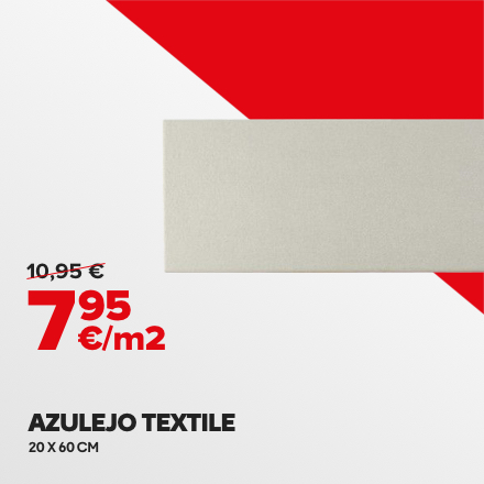Azulejo textile 20 x 60 cm