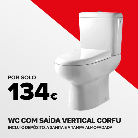 Pack WC com Saída Vertical Corfu